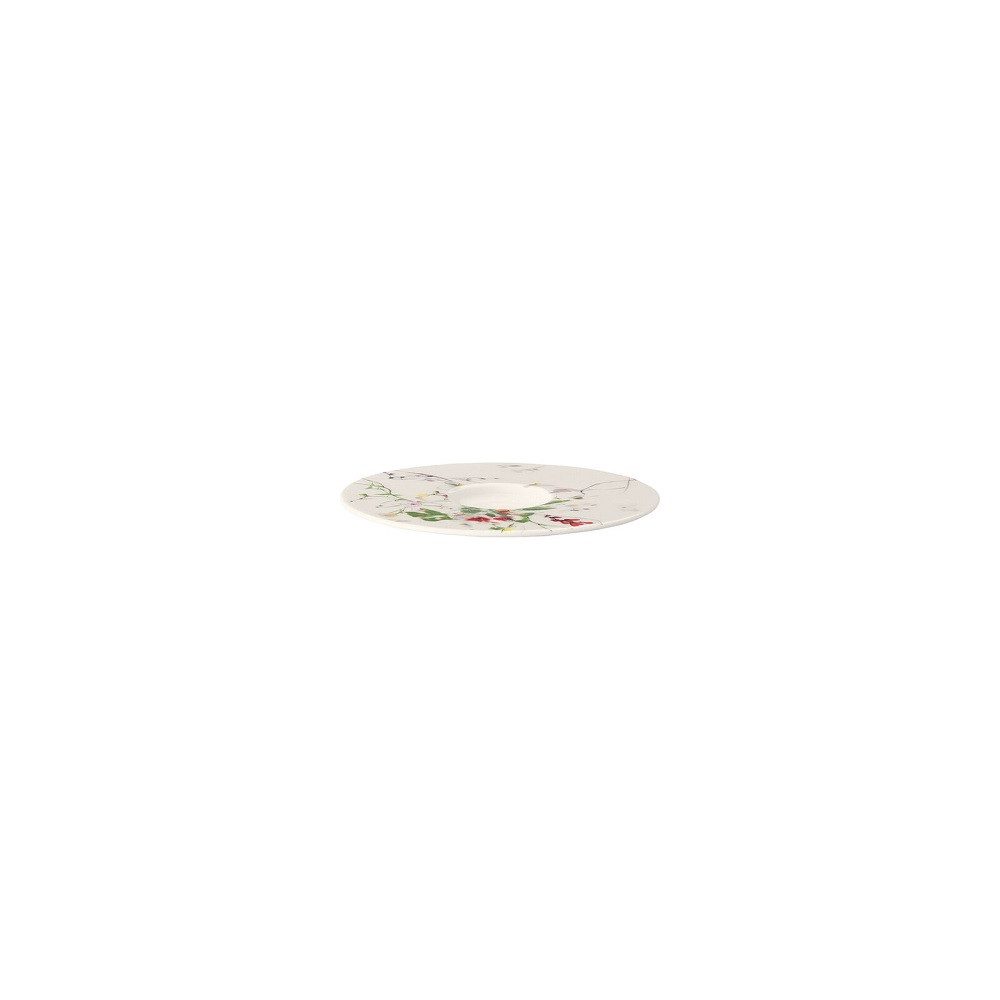 Rosenthal Espressotasse Rosenthal Brillance Bone China Fleurs Sauvages Espressountere 12 cm, Porzellan