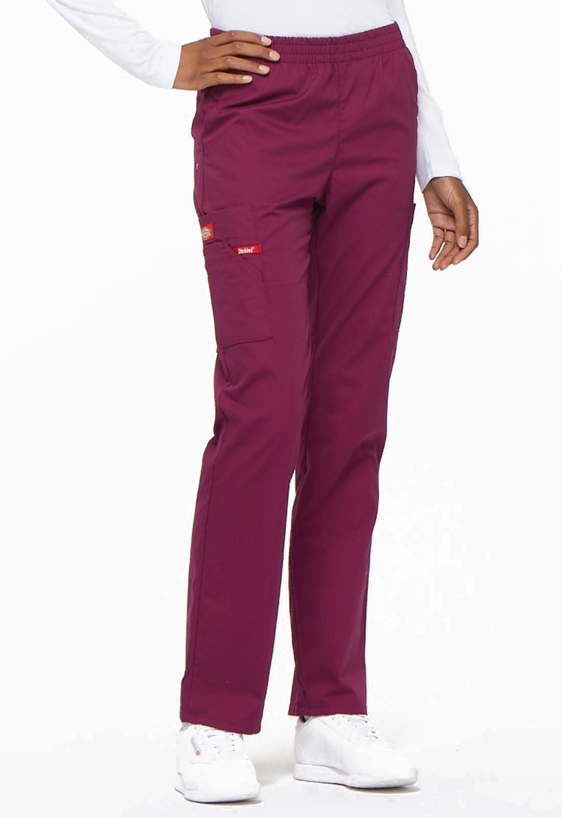 Dickies Schlupfhose, Unisex OP Hose mit Gummibund, Pflegehose, EDS Every Day Scrubs mit Cargotaschen