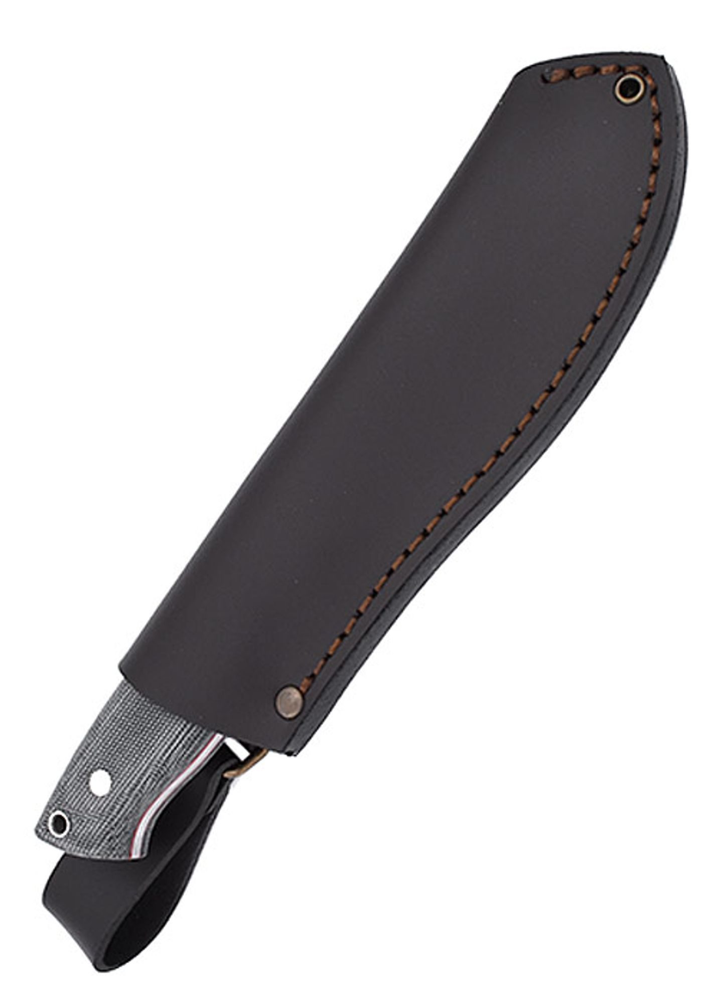 Brisa Knives Taschenmesser Brisa Nessmuk 125 - Schwarzes Micarta, Scandi