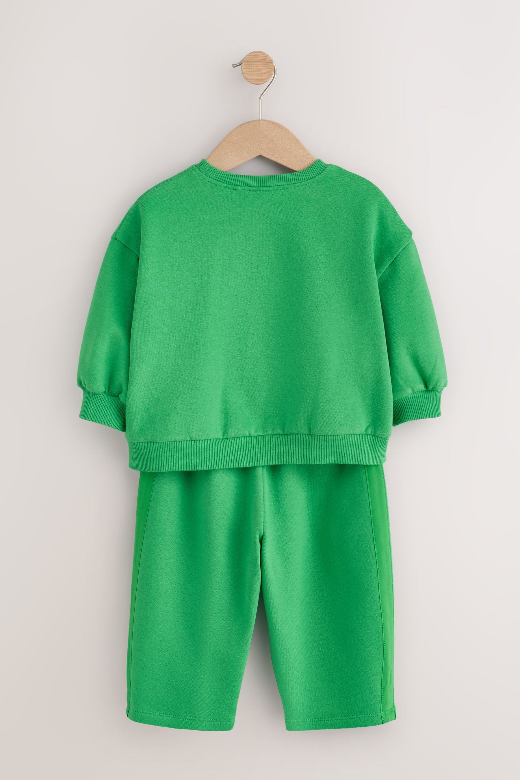 Next Sweatanzug Sweatshirt und Leggings mit Barrel-Bein im Set (2-tlg) – Bild 2 von 5