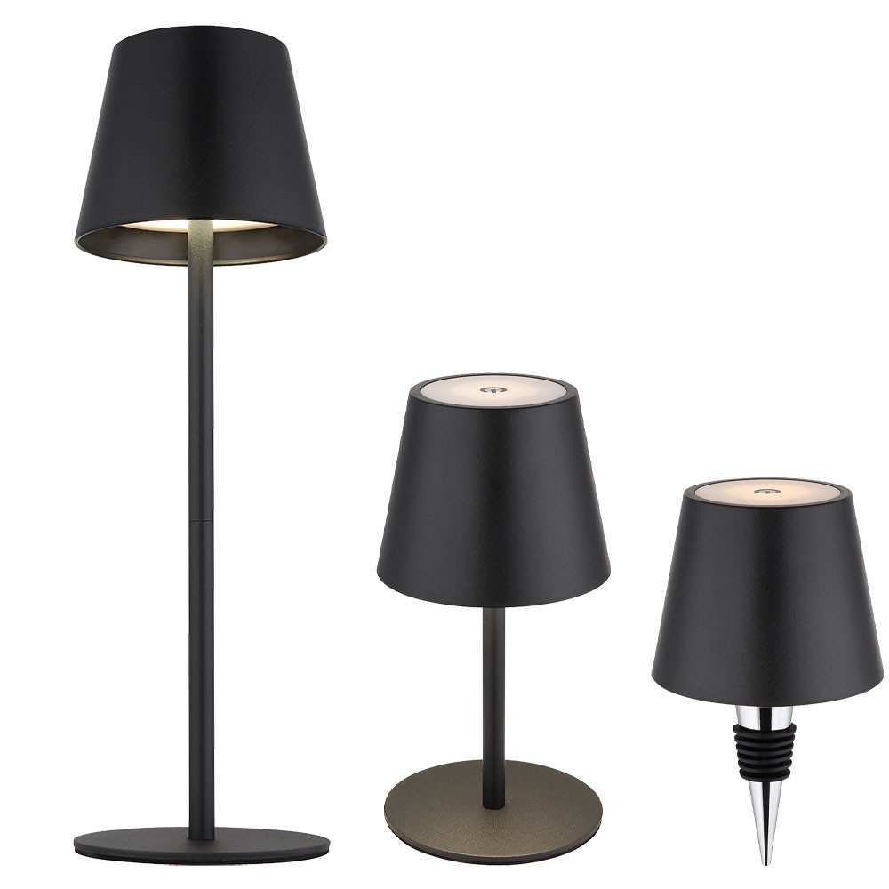 GLOBO LIGHTING LED Außen-Tischleuchte, LED-Leuchtmittel fest verbaut, Kaltw günstig online kaufen