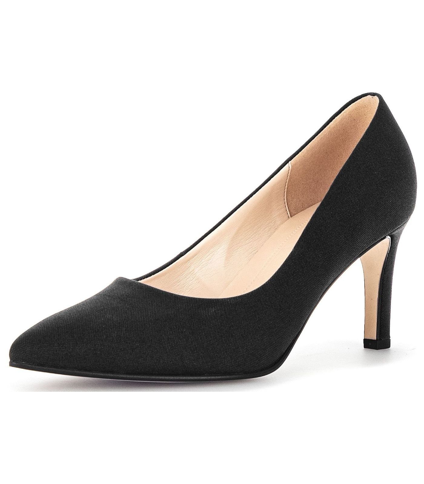 Gabor Pumps Lederimitat Pumps schwarz