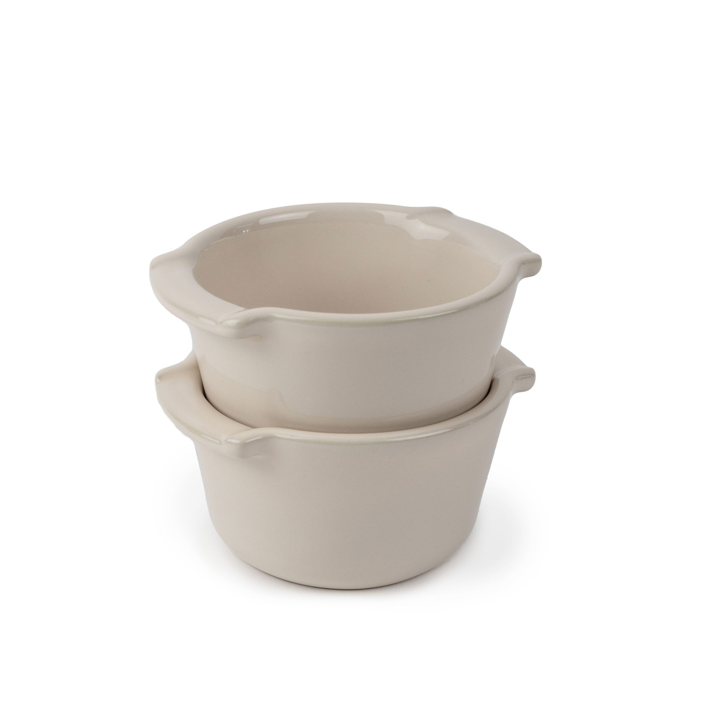 Auflaufform Mini APPOLIA 11cm Ecru Keramik Ofenfest Dessertfor, Keramik