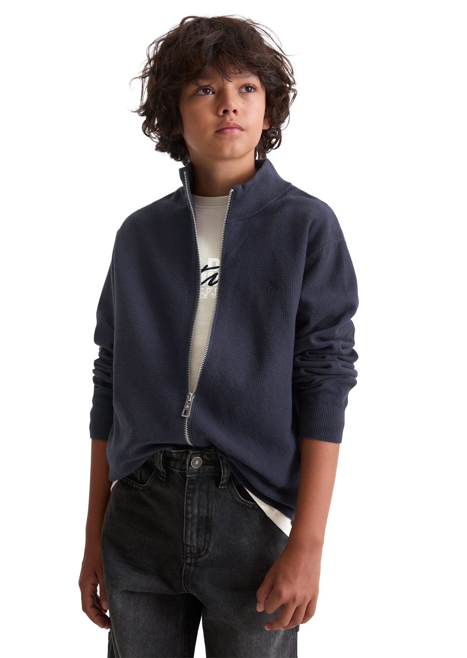 Marc O'Polo Cardigan aus Bio-Baumwolle mit günstig online kaufen