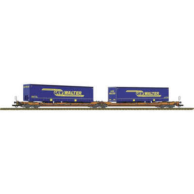 Roco Güterwagen H0 Doppeltaschen-Gelenkwagen T3000e der Wascosa
