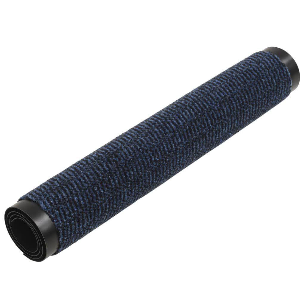 Schmutzfangmatten 2 Stk. Rechteckig Getuftet 40x60 Cm Blau günstig online kaufen