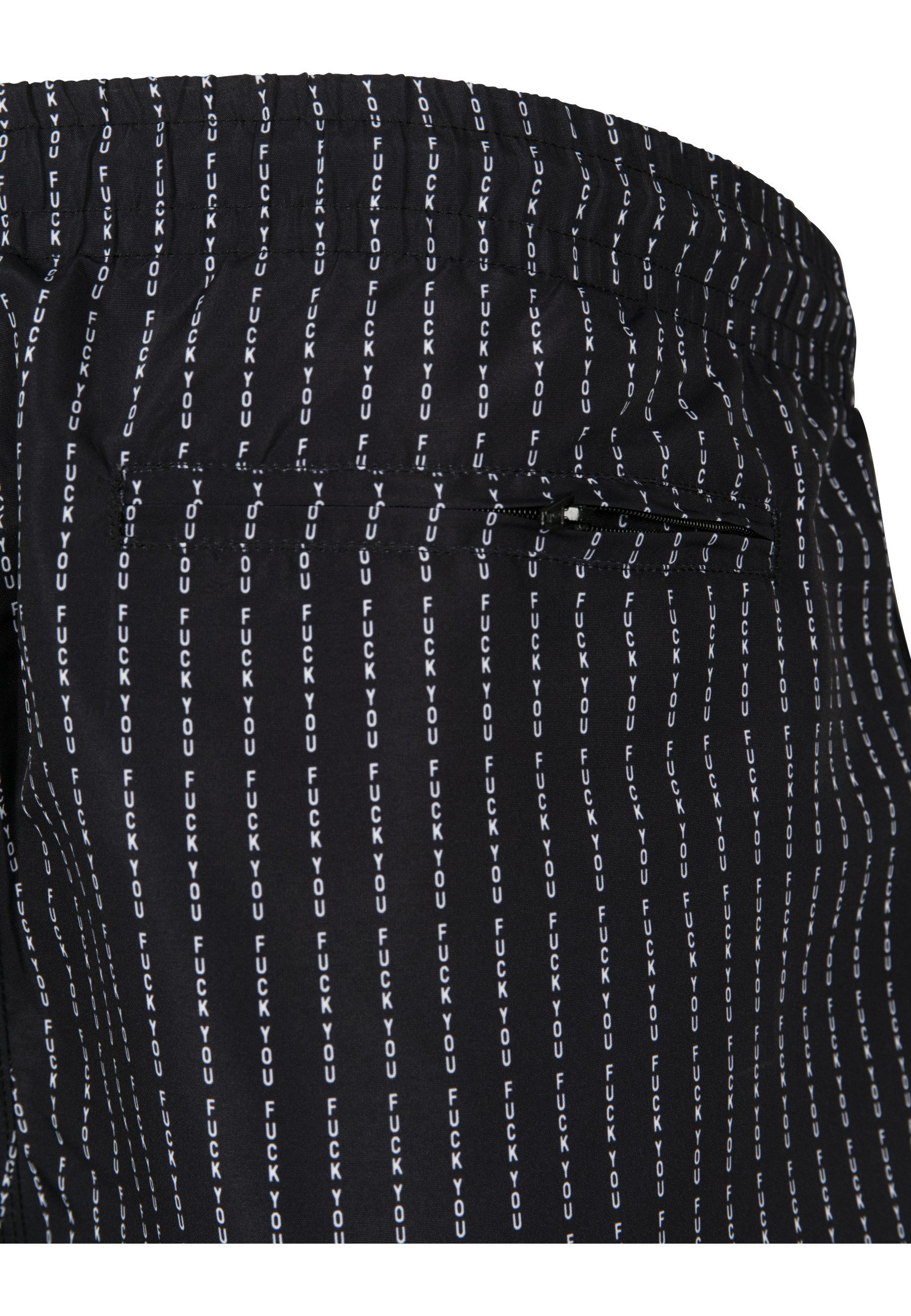 MisterTee Badeshorts MisterTee Herren FuckYou Swimshorts