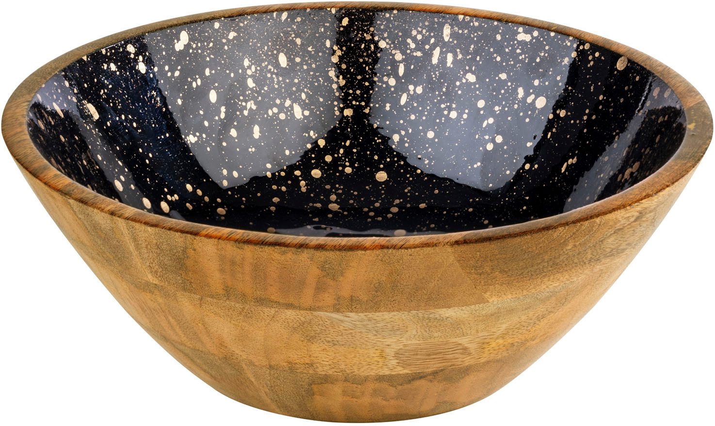 APS Schale MANGO, Holzwerkstoff, (1-tlg), Epoxidharz Beschichtung