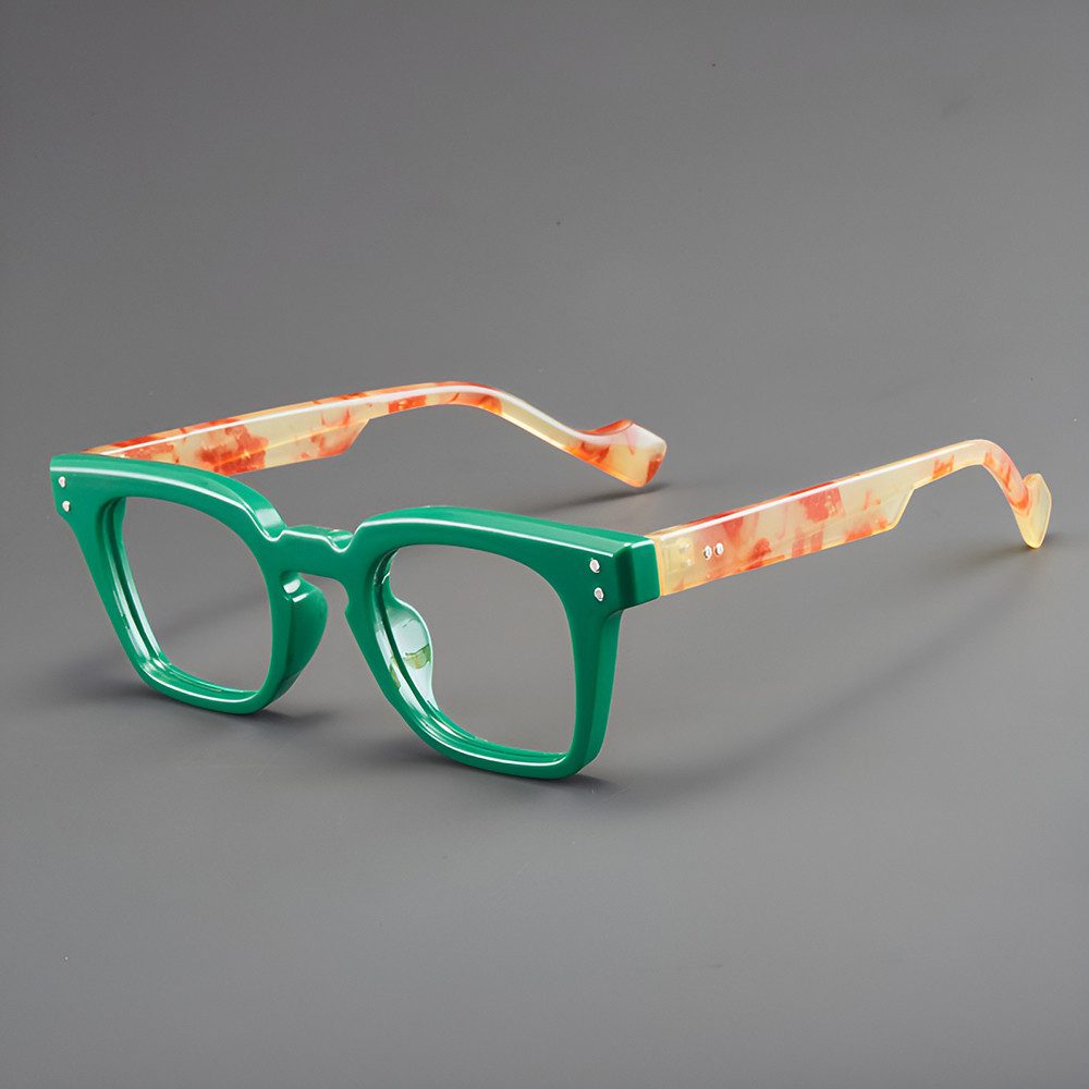 PACIEA Lesebrille Damen Herren Vintage Mehrfarbig Anti Blaulicht