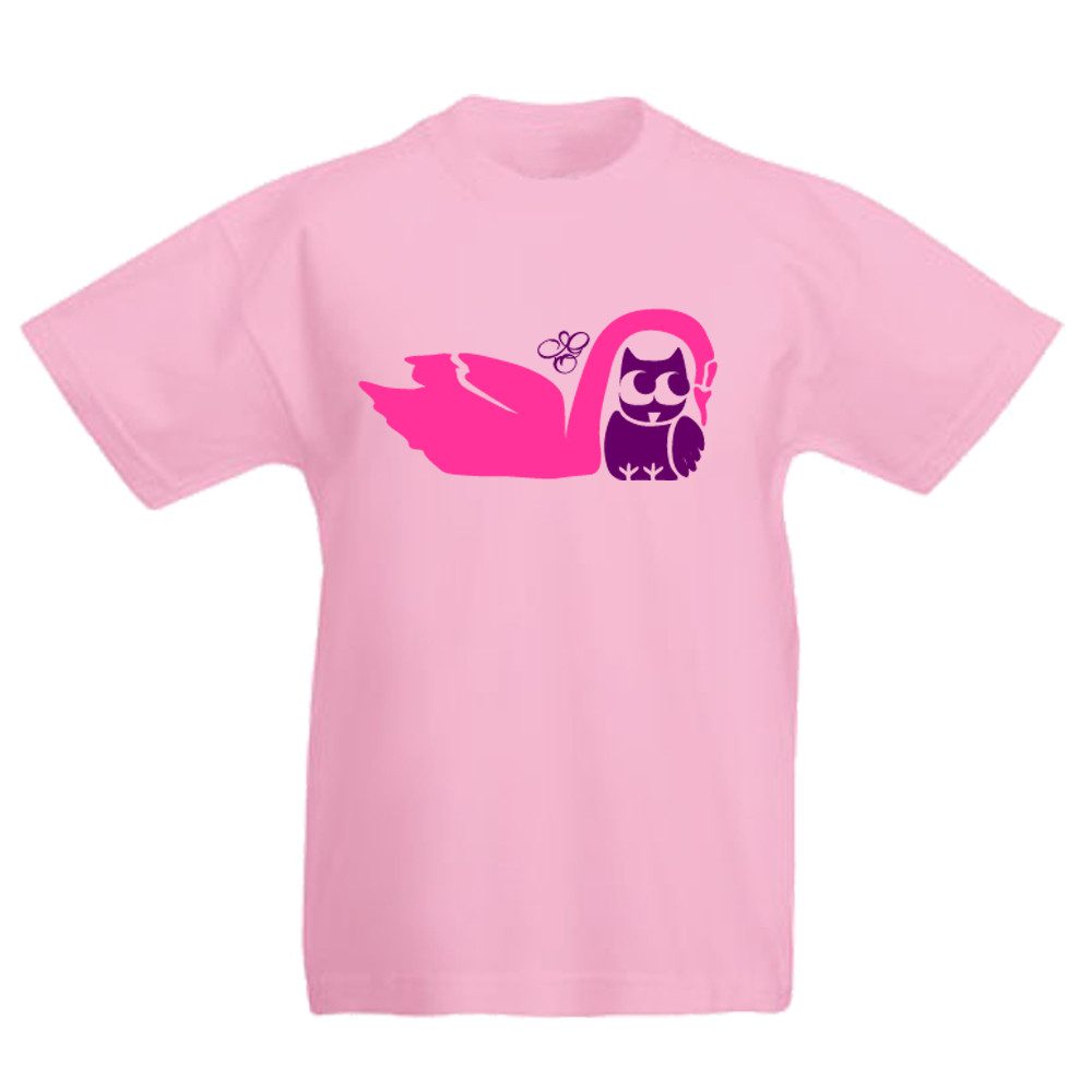 T-Shirt Schwan & Eule