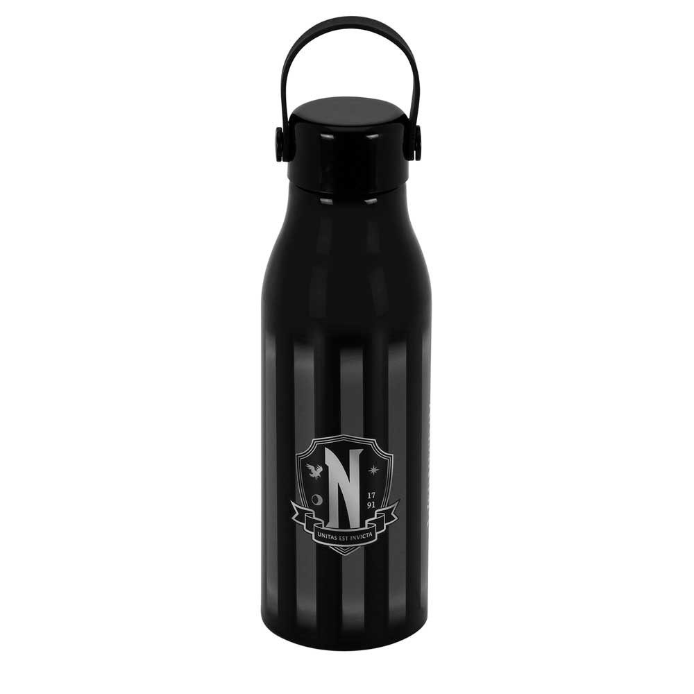 Karactermania Trinkflasche Wednesday Original schwarz Flasche Wasserflasche 750ml
