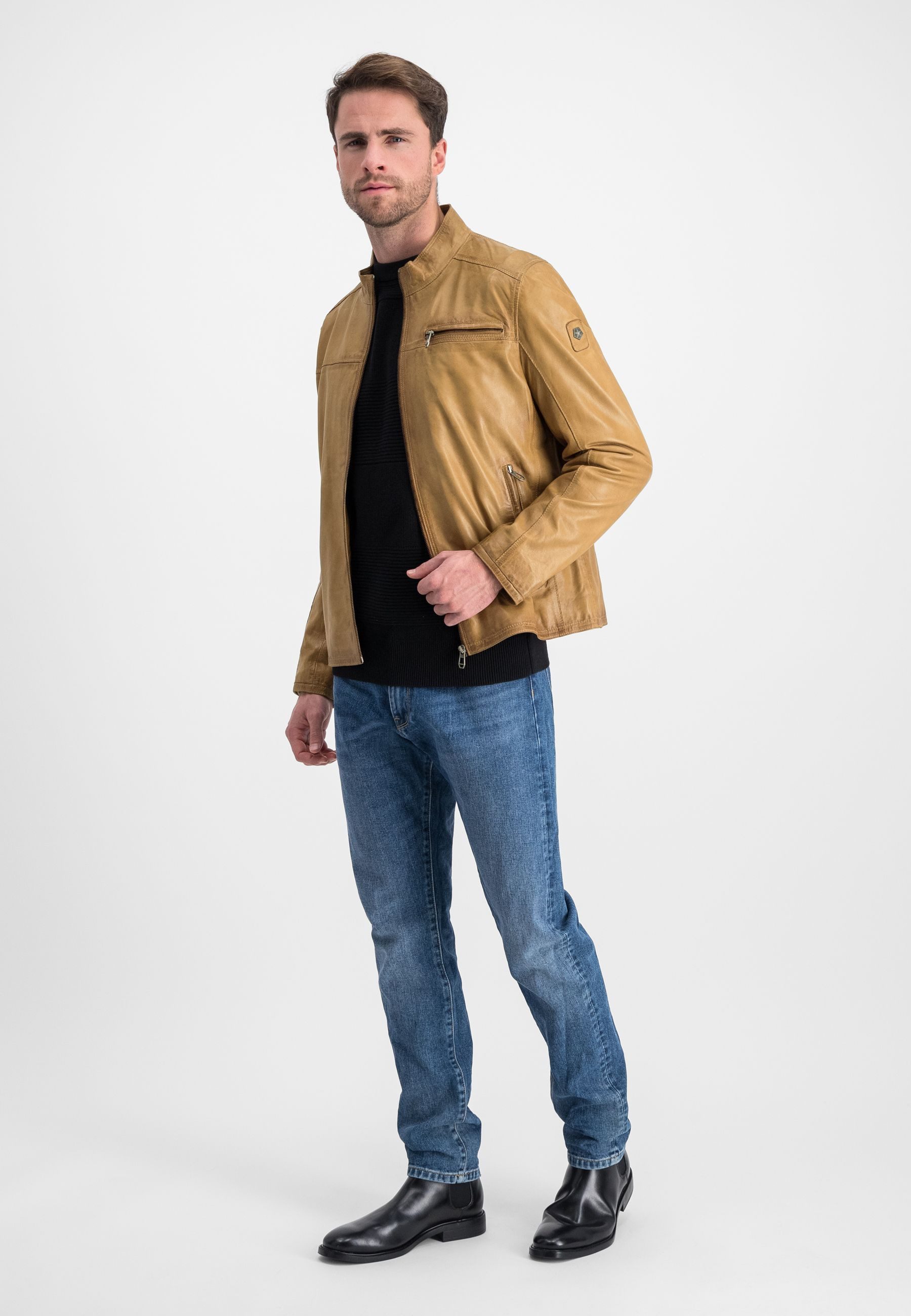 Milestone Lederjacke