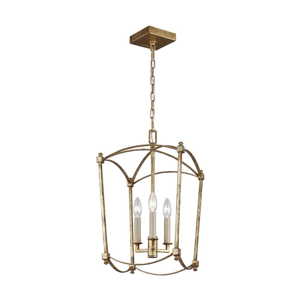 Elstead LIGHTING Hängeleuchte, Leuchtmittel nicht inklusive, Deckenlampe Pendelleuchte Hängelampe Antik Gold Esszimmerlampe