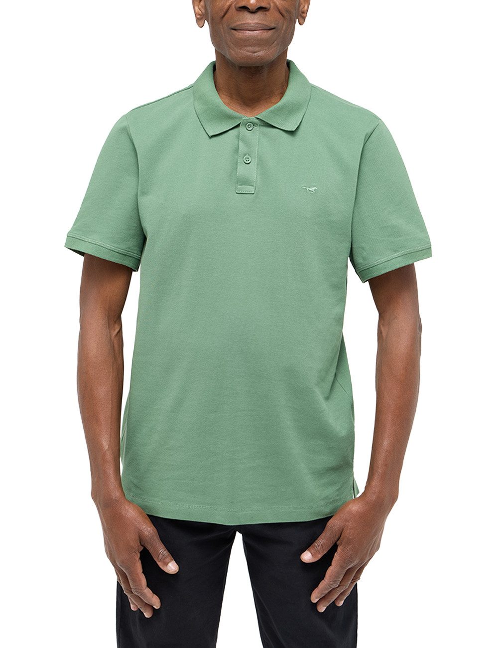MUSTANG Poloshirt Style Palco mit Logo-Stickerei günstig online kaufen