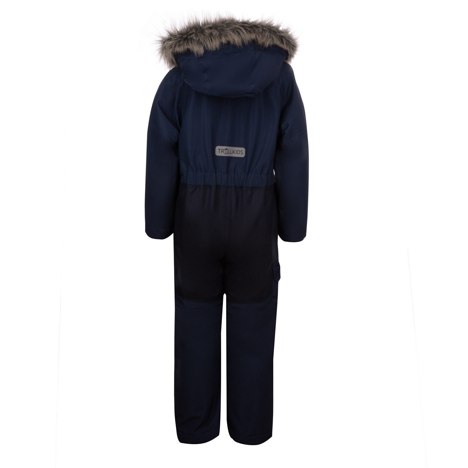 TROLLKIDS Schneeoverall KIDS KIRKENES SNOWSUIT mit abnehmbarer und verstellbarer Kapuze, wasserdicht, atmungsaktiv