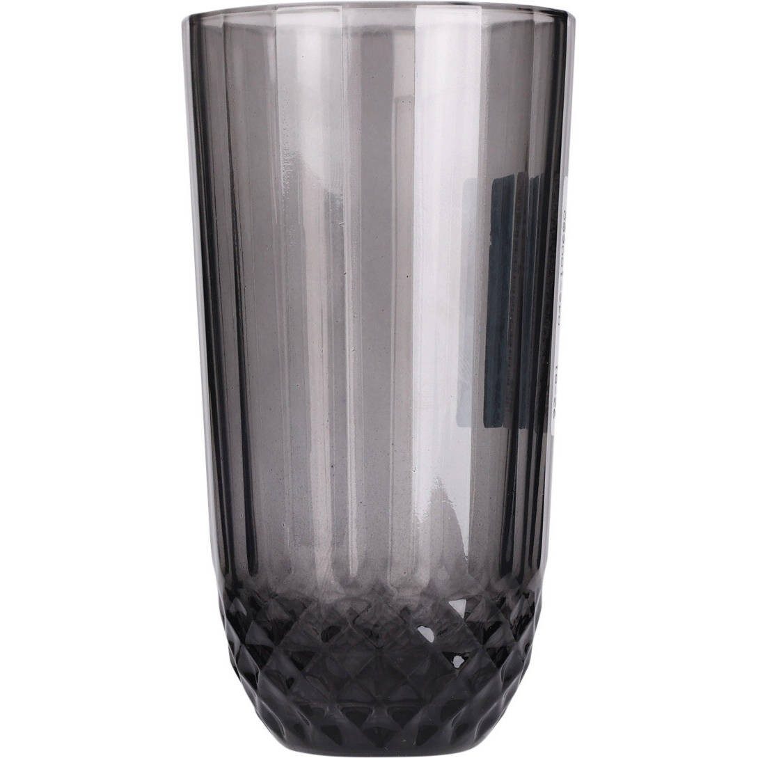 Excellent Houseware Glas, Glas, aus grauem Glas