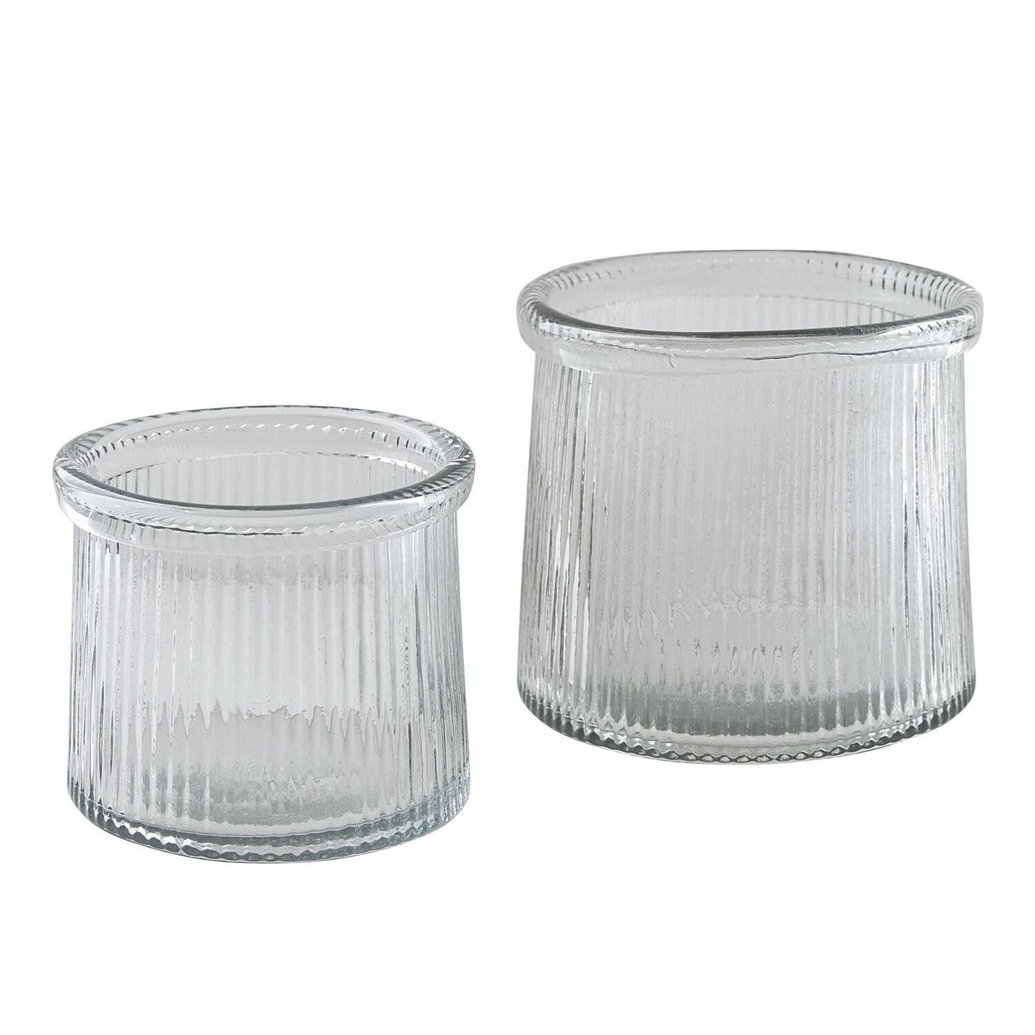 Mirabeau Windlicht Windlicht 2er Set Naisette klar (2er Set, 2er Set) günstig online kaufen