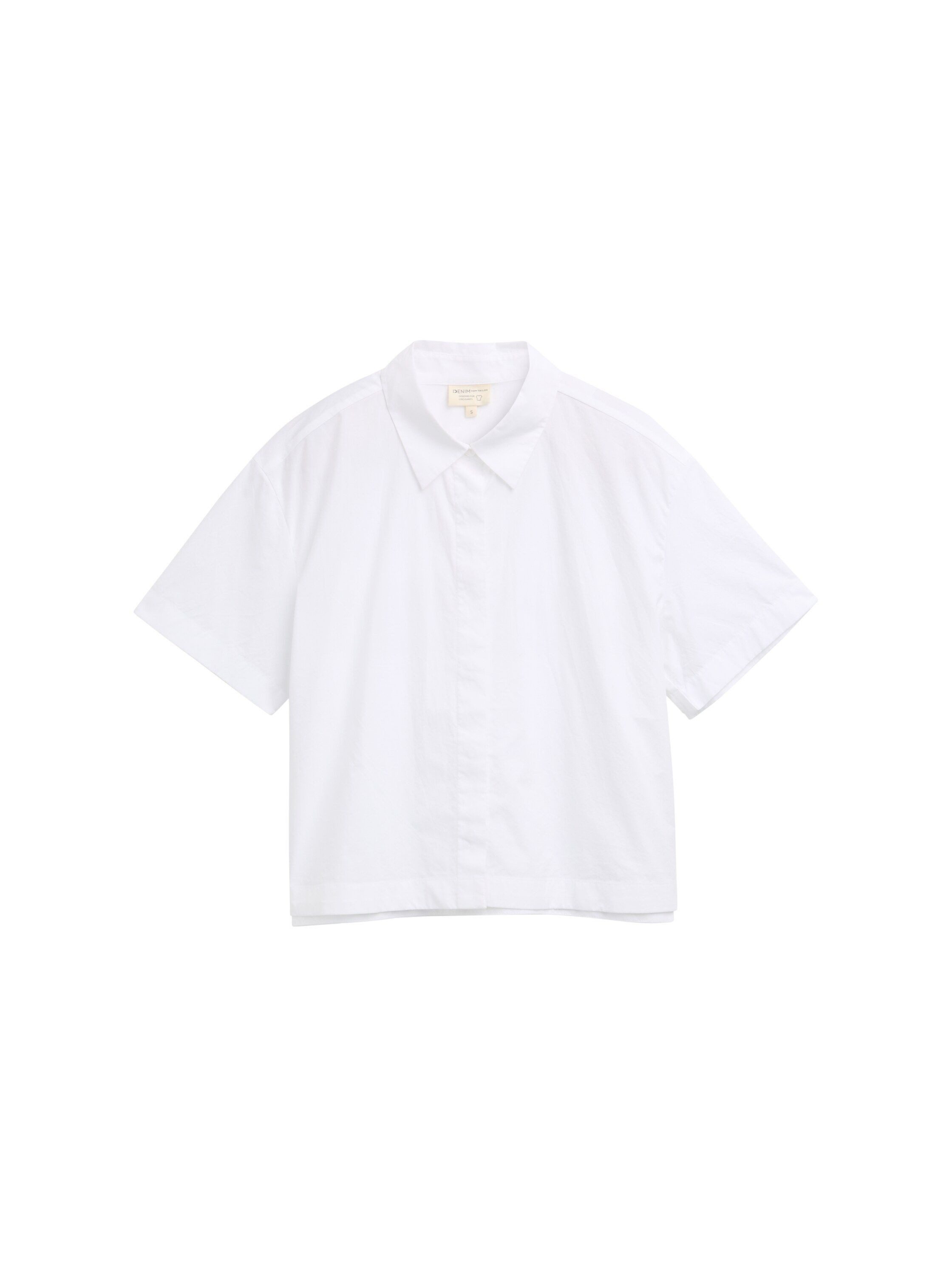 TOM TAILOR Denim Kurzarmbluse Boxy Fit günstig online kaufen