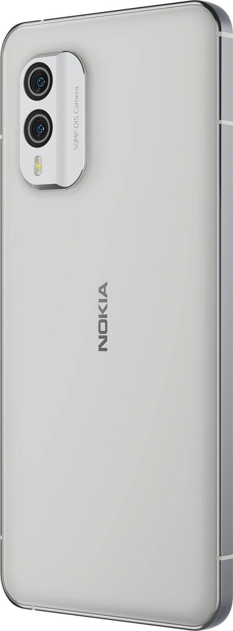 Nokia X30 5G Smartphone 50 Speicherplatz, Zoll, (16,33 MP cm/6,43 GB Ice White Kamera) 256