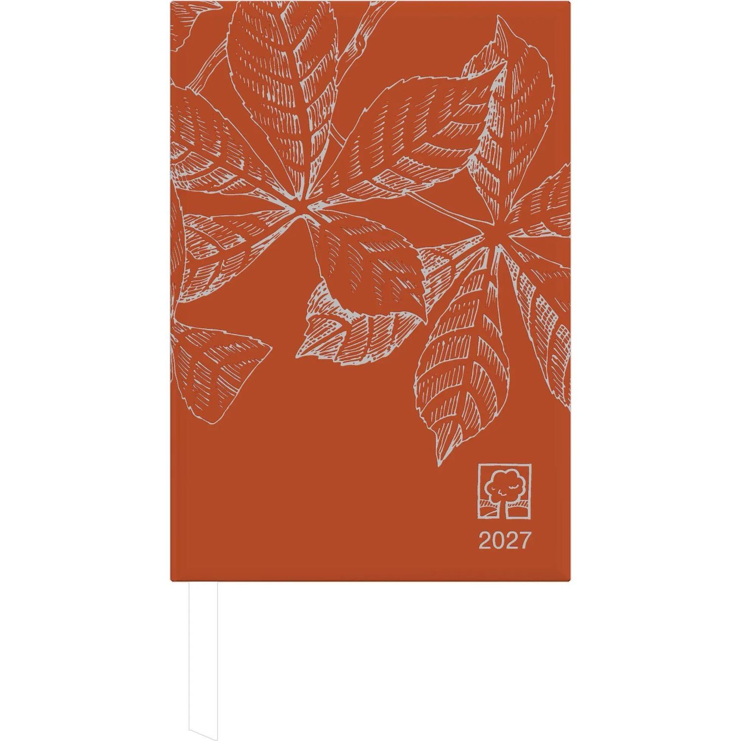 Taschenkalender Buchkalender 1T/1S chestnut Blauer Engel* 2027