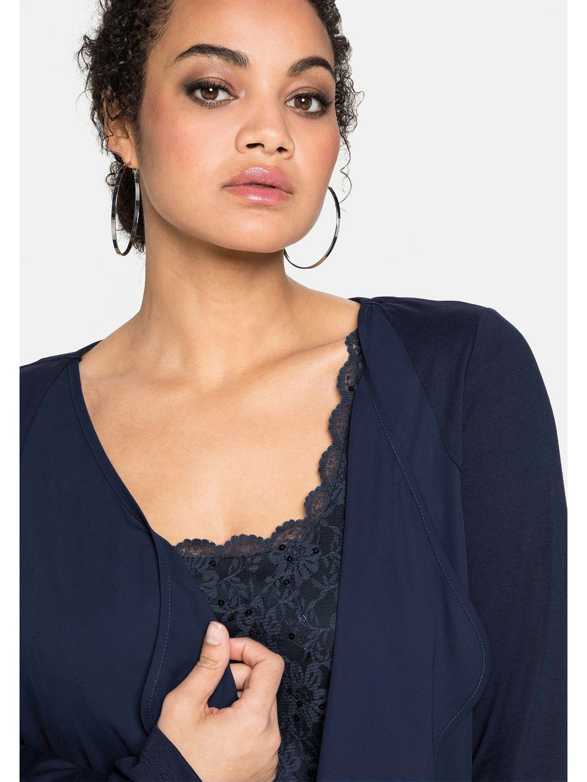 Sheego Bolero Große Größen als eleganter Begleiter