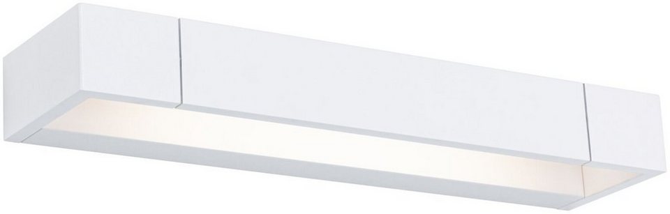 Paulmann Wandleuchte Lucille, LED fest integriert, Warmweiß,  Energieeffiziente LED-Technik spart bis zu 80% Energie