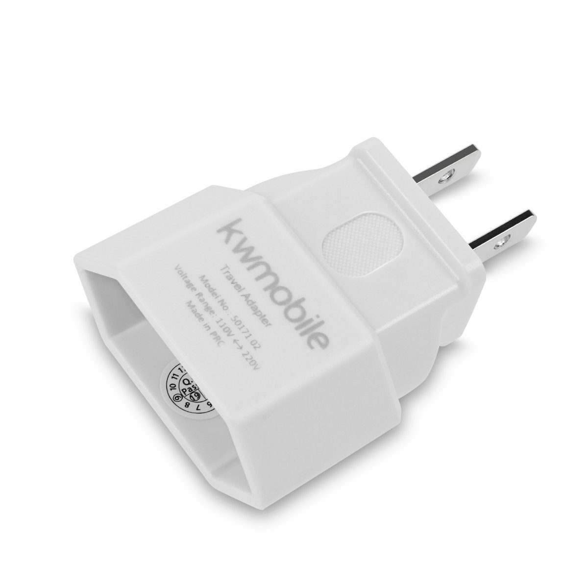 kwmobile 3x USA Adapter Steckdose Adapter USA Kanada Deutschland Stecker Kanada Adapter, 6.00 cm, EU to US Mexico Steckdosenadapter Reisestecker Netzadapter