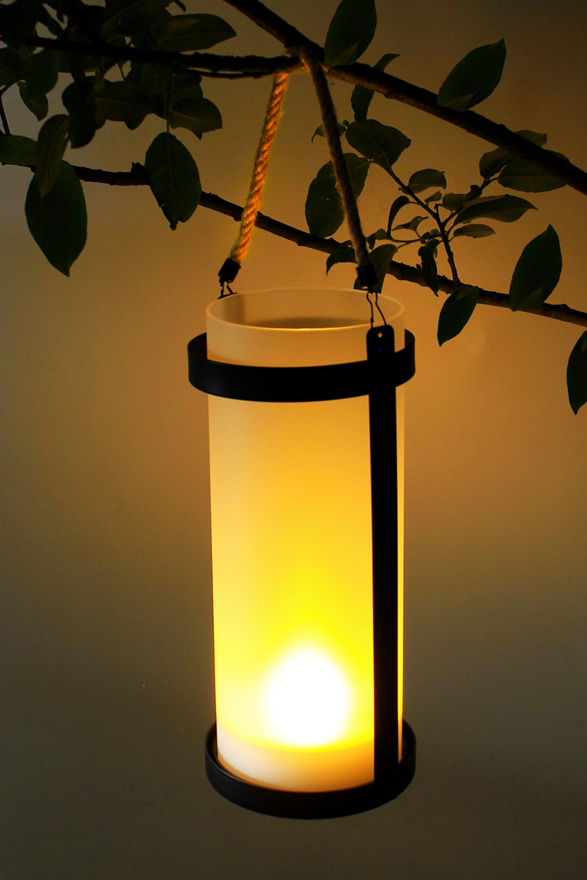 Arnusa LED Windlicht Solar Laterne Outdoor günstig online kaufen