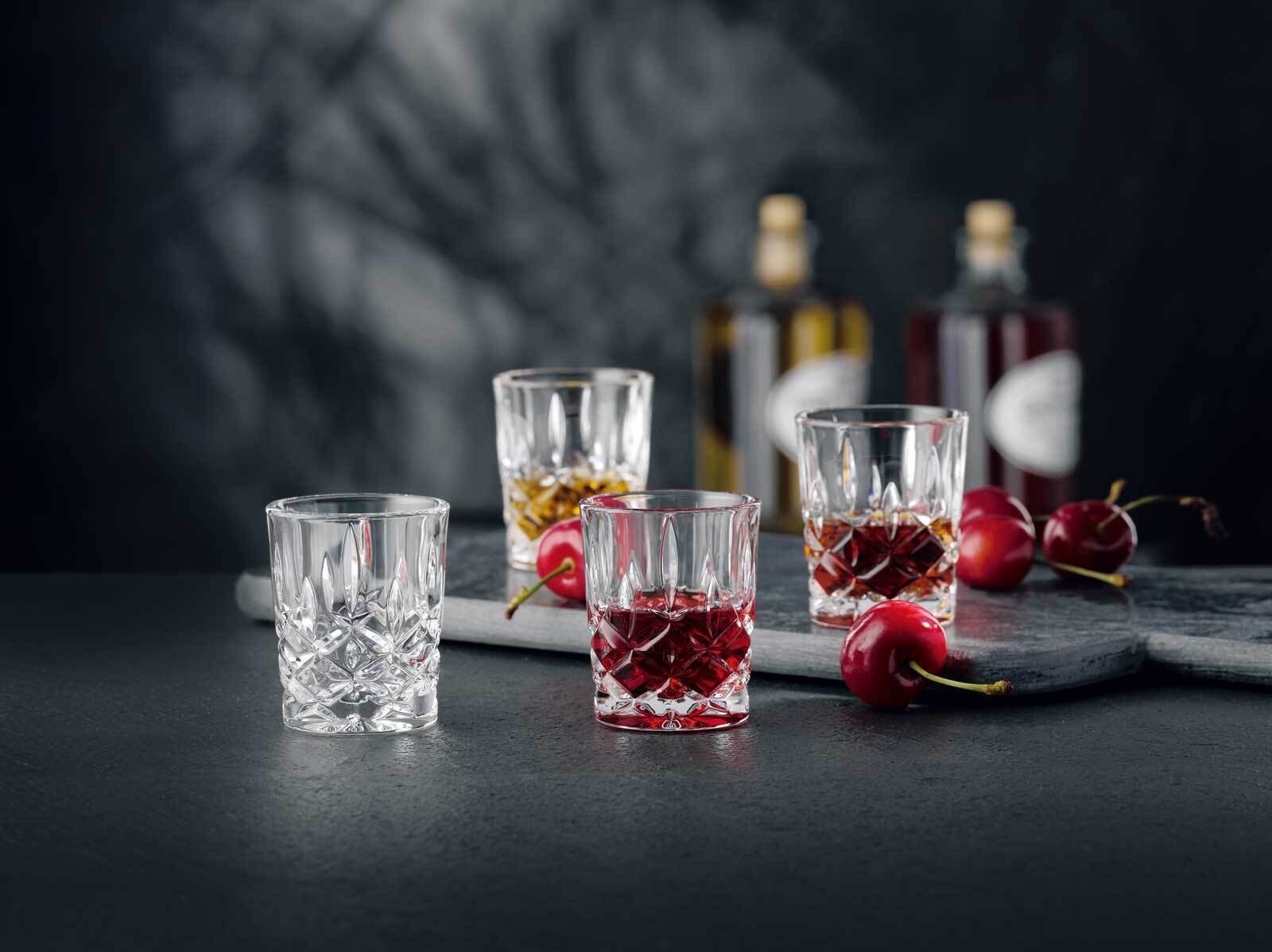 Nachtmann Schnapsglas Noblesse Schnapsgläser 55 ml 4er Set, 4-tlg., Glas