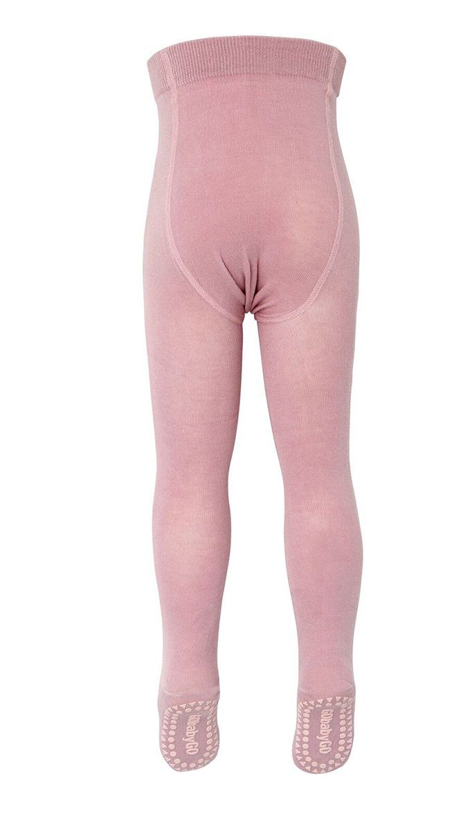 GoBabyGo Strumpfhose Kinder ABS Strumpfhose - mit antirutsch Gummi Noppen Mädchen Rosa