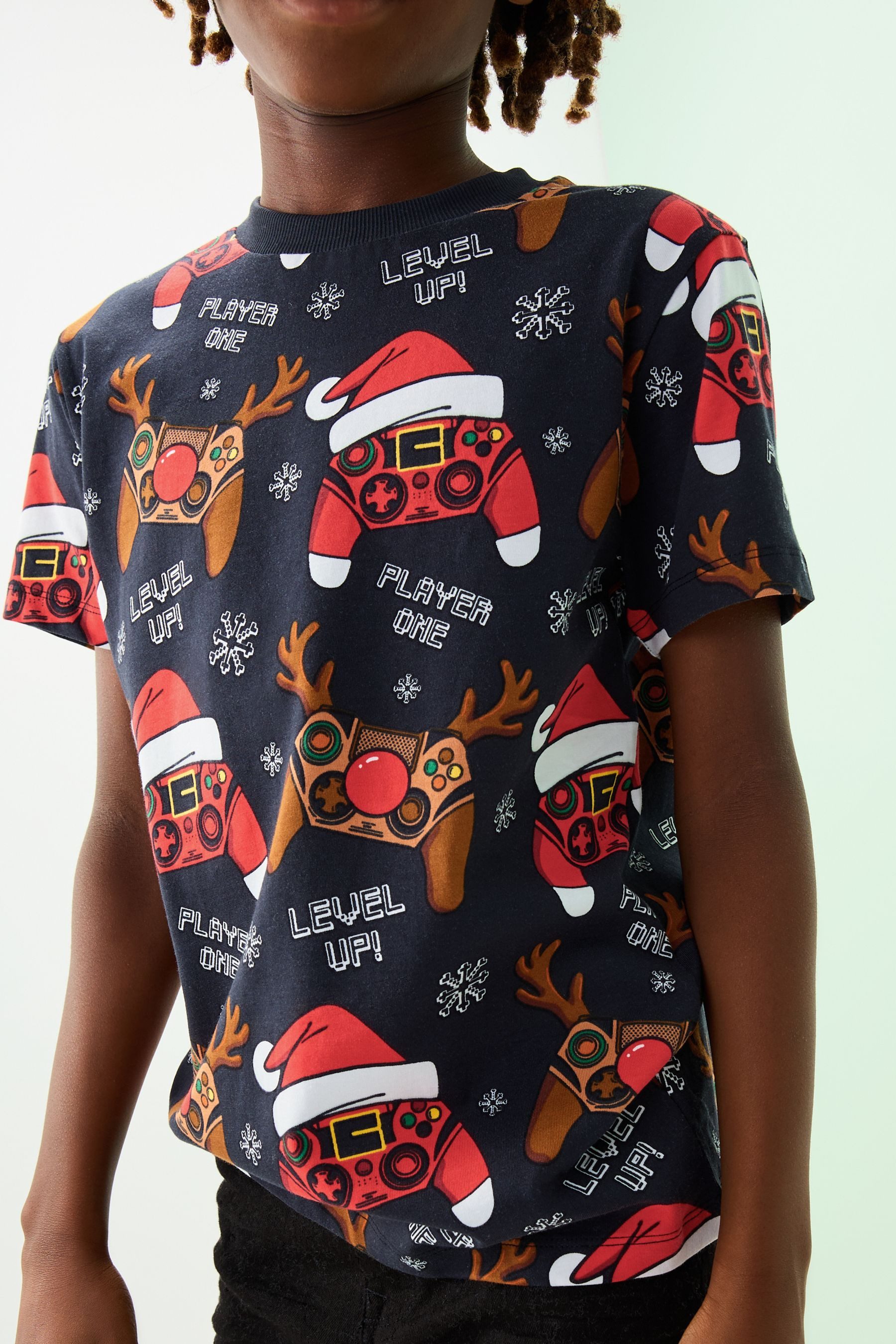 Next T-Shirt Weihnachtliches T-Shirt (1-tlg)