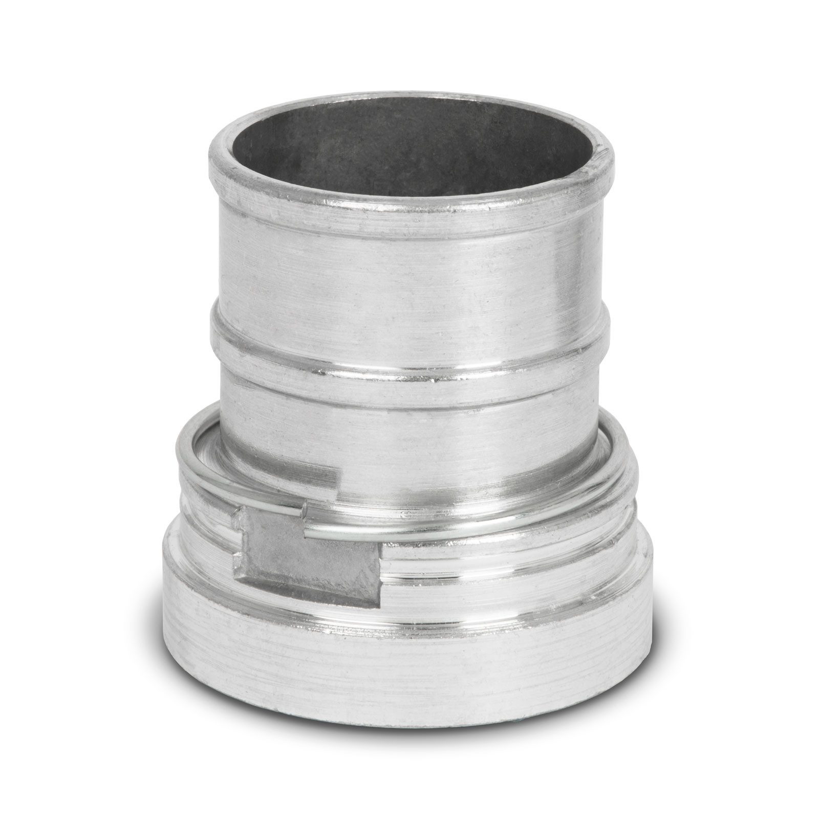 EBERTH Schlauchkupplung 2" Festkupplung und Saugkupplung im Set, Aluminium Kupplung mit Dichtung, Storz 52-C