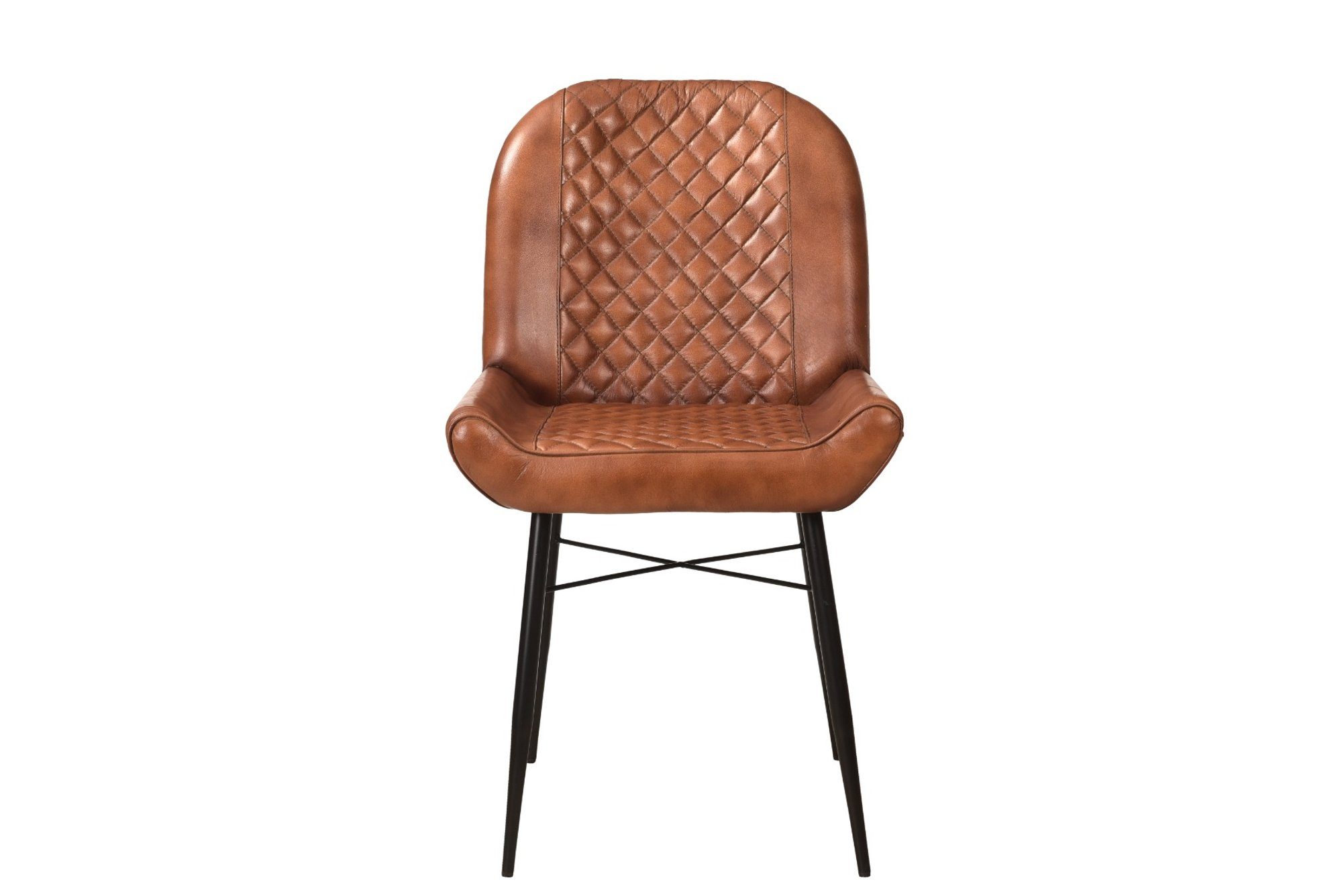 I Catchers Stuhl Stuhl Pc 2 Chair Cognac Silverstone Leather