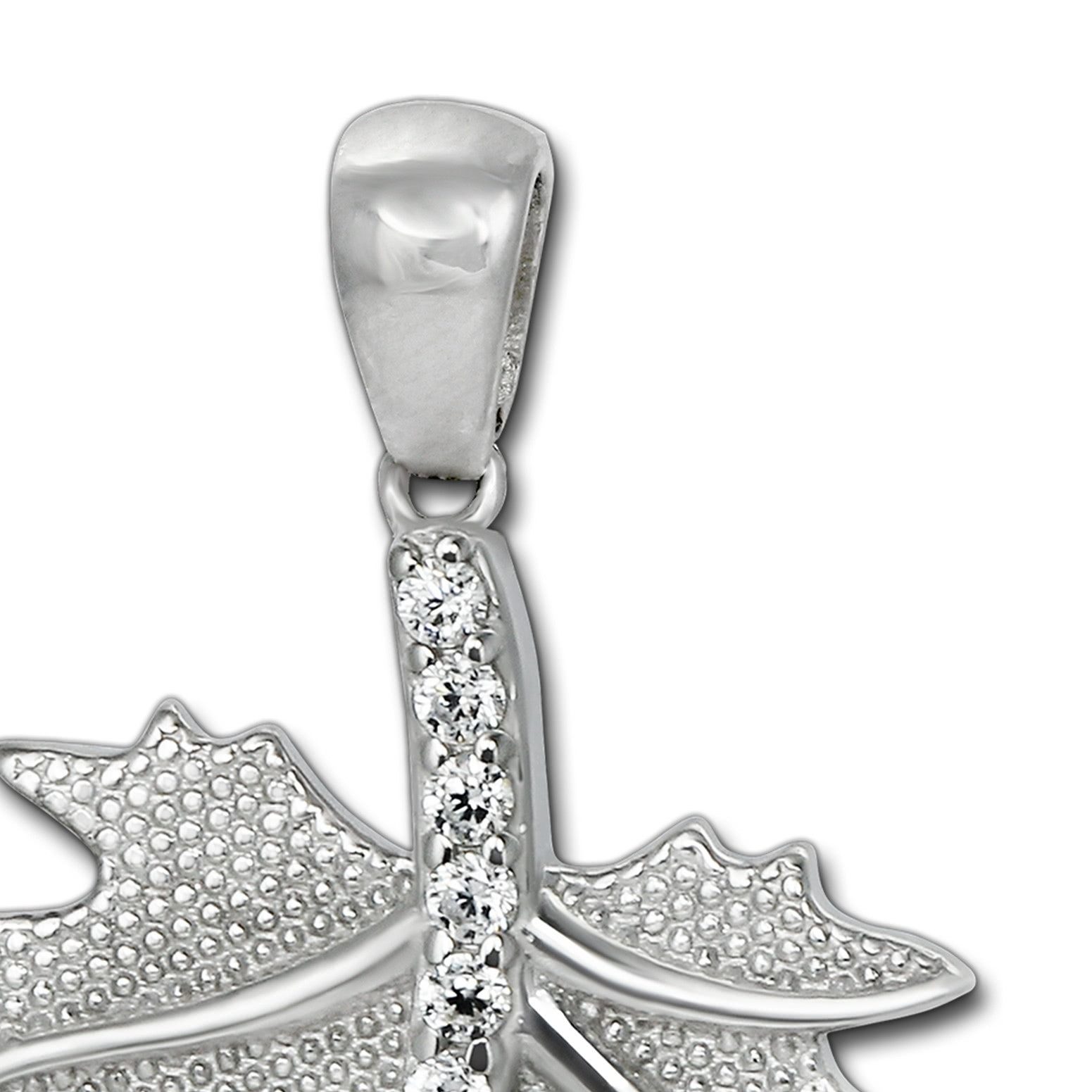 SilberDream Kettenanhänger SilberDream Damen Ahornblatt Ketten-Anhänger günstig online kaufen