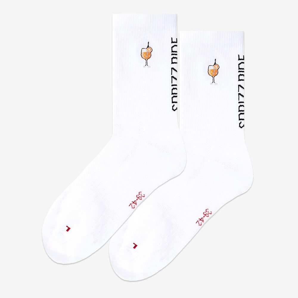 OCCULTO Tennissocken Herren & Damen Motiv Rennradsocken 2er Pack (Modell: Mathieu) (2-Paar)