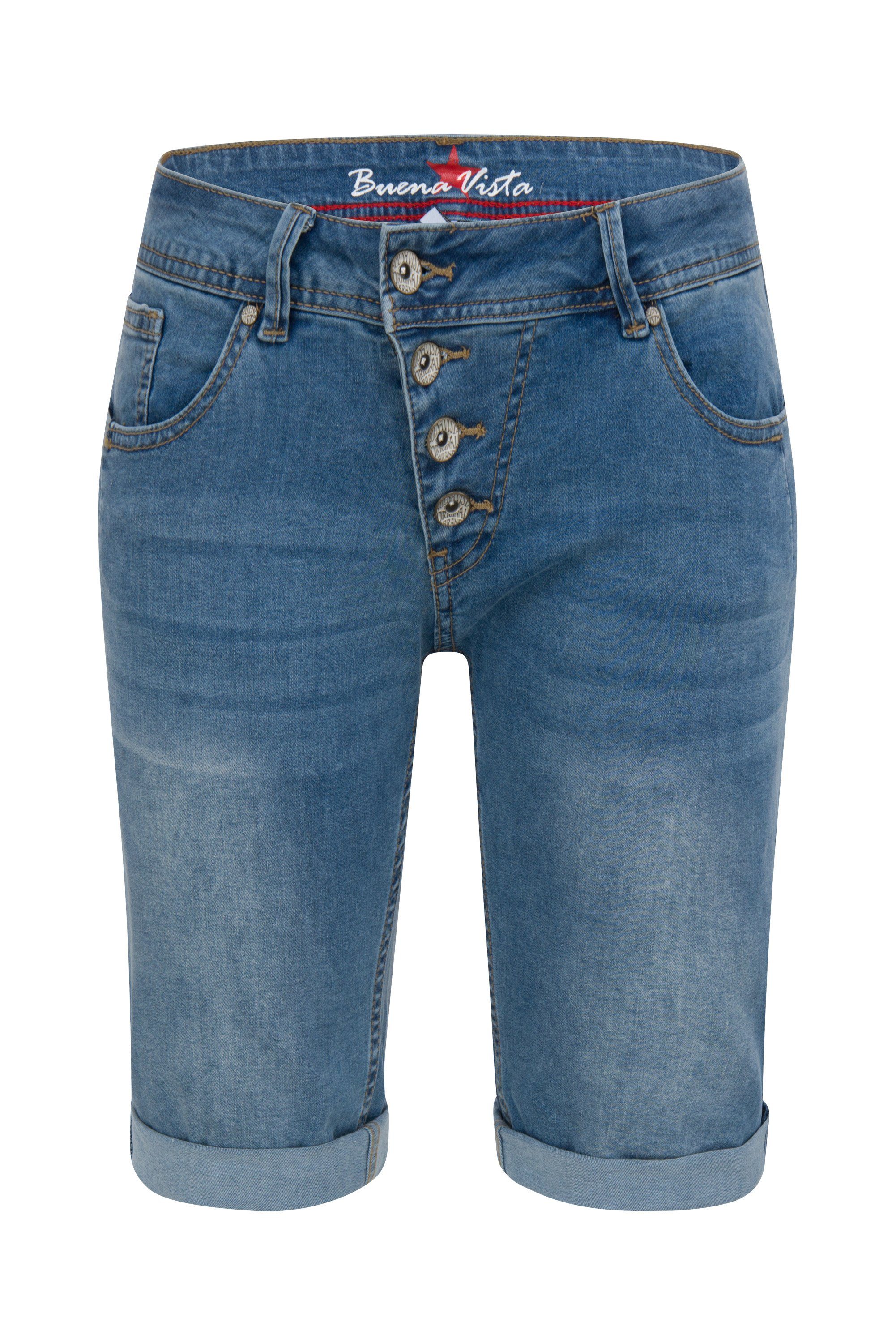 Buena Vista Stretch-Jeans »BUENA VISTA MALIBU SHORT middle blue 2104 J5025«  online kaufen | OTTO