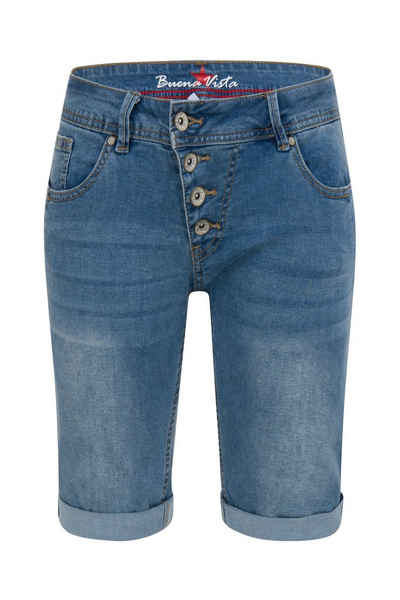 Buena Vista Stretch-Jeans BUENA VISTA MALIBU SHORT middle blue 2104 J5025 212.3898 - Stretch