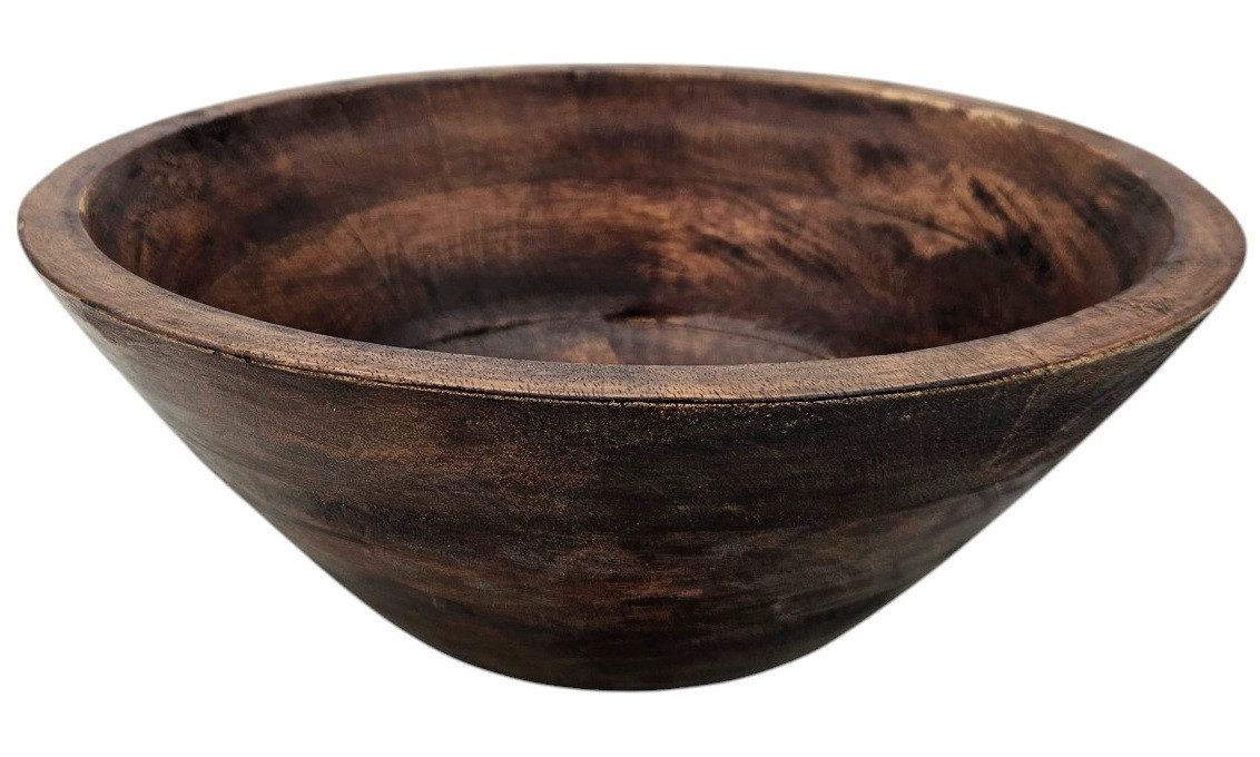Dekoschale Holzschale Mango Holz Schale Dekoschale Brotschale Mangoholz Ø 38 cm