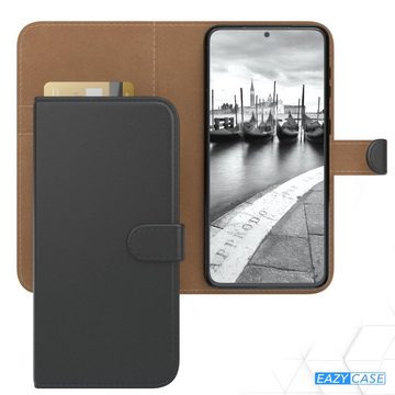 EAZY CASE Handyhülle Uni Bookstyle für Samsung Galaxy S21 Plus 5G 6,7 Zoll, Schutzhülle mit Standfunktion Kartenfach Handytasche aufklappbar Etui