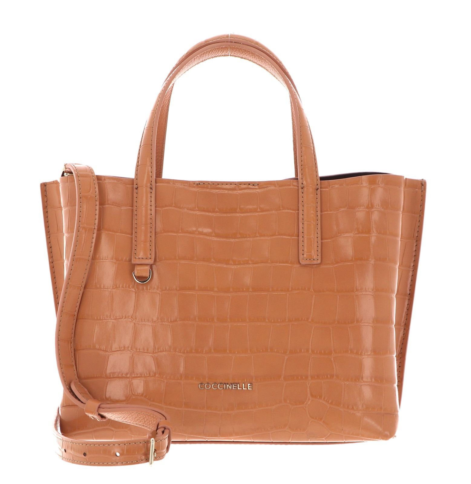 Handtasche Matinee Croco Shiny Soft