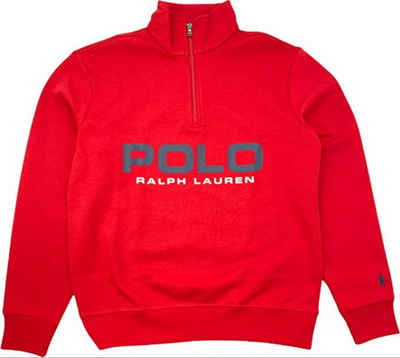 Polo Ralph Lauren Sweatshirt POLO RALPH LAUREN Double Knit Tech Jumper Troyer Mock Sweatshirt Pullo