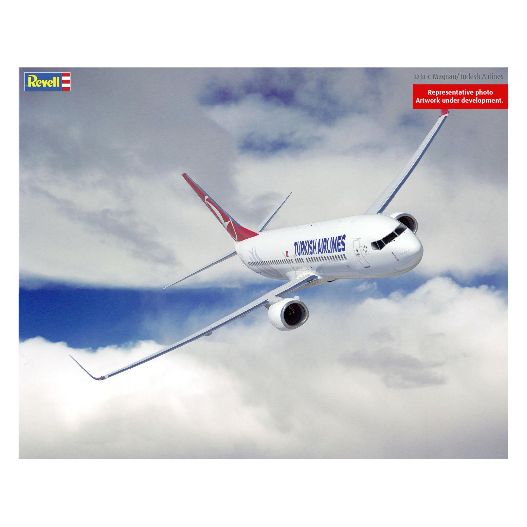 Modellbausatz Boeing 737-800 - Turkish Airlines - / 1:144
