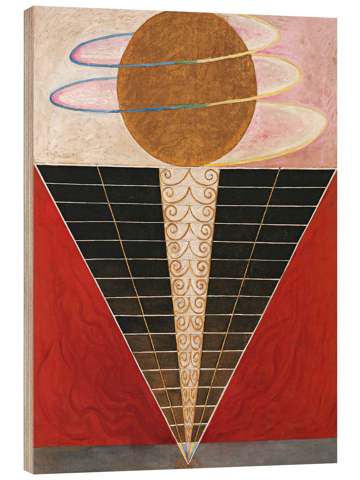 Posterlounge Wandbild Nr. 2, Altarbild, Hilma af Klint, erhältlich als Poster, Leinwandbild, Wandsticker oder Acrylglasbild