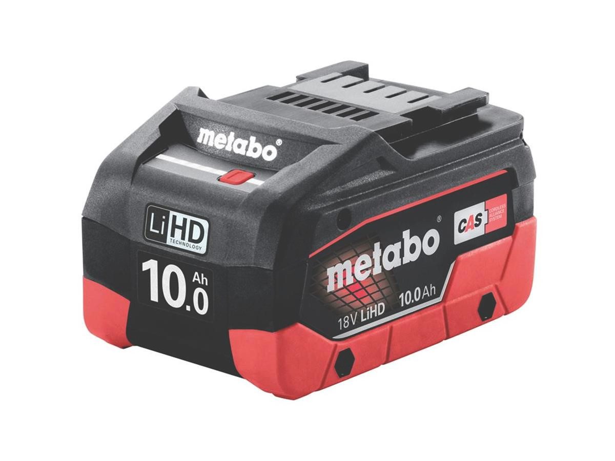 metabo LiHD CAS Akkupacks 10,0 Ah 10000 mAh (18 V), Erweiterungsakku