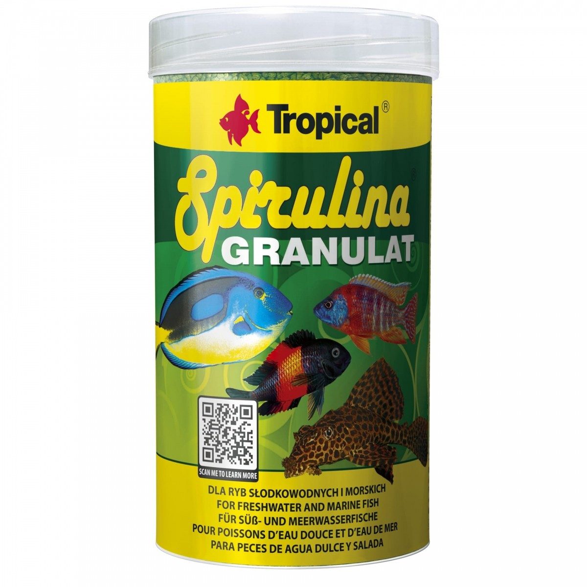 Tropical Spirulina Granulat, 110g
