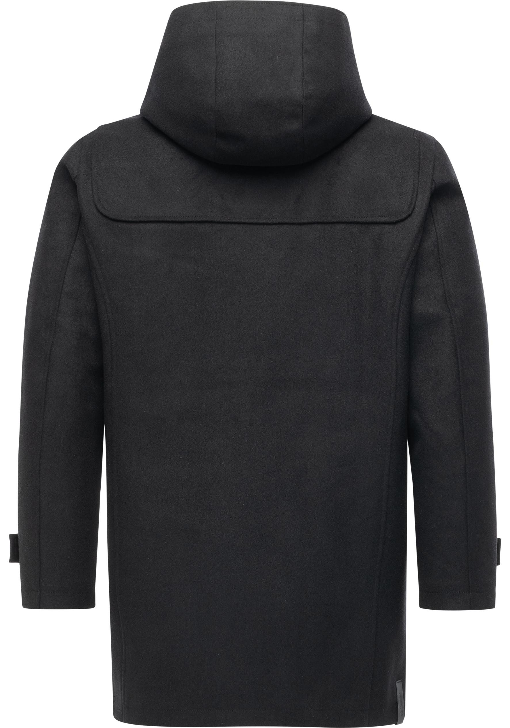 Ragwear Dufflecoat Duffie YOUMODO Funktionaler Herren Mantel in Wolloptik