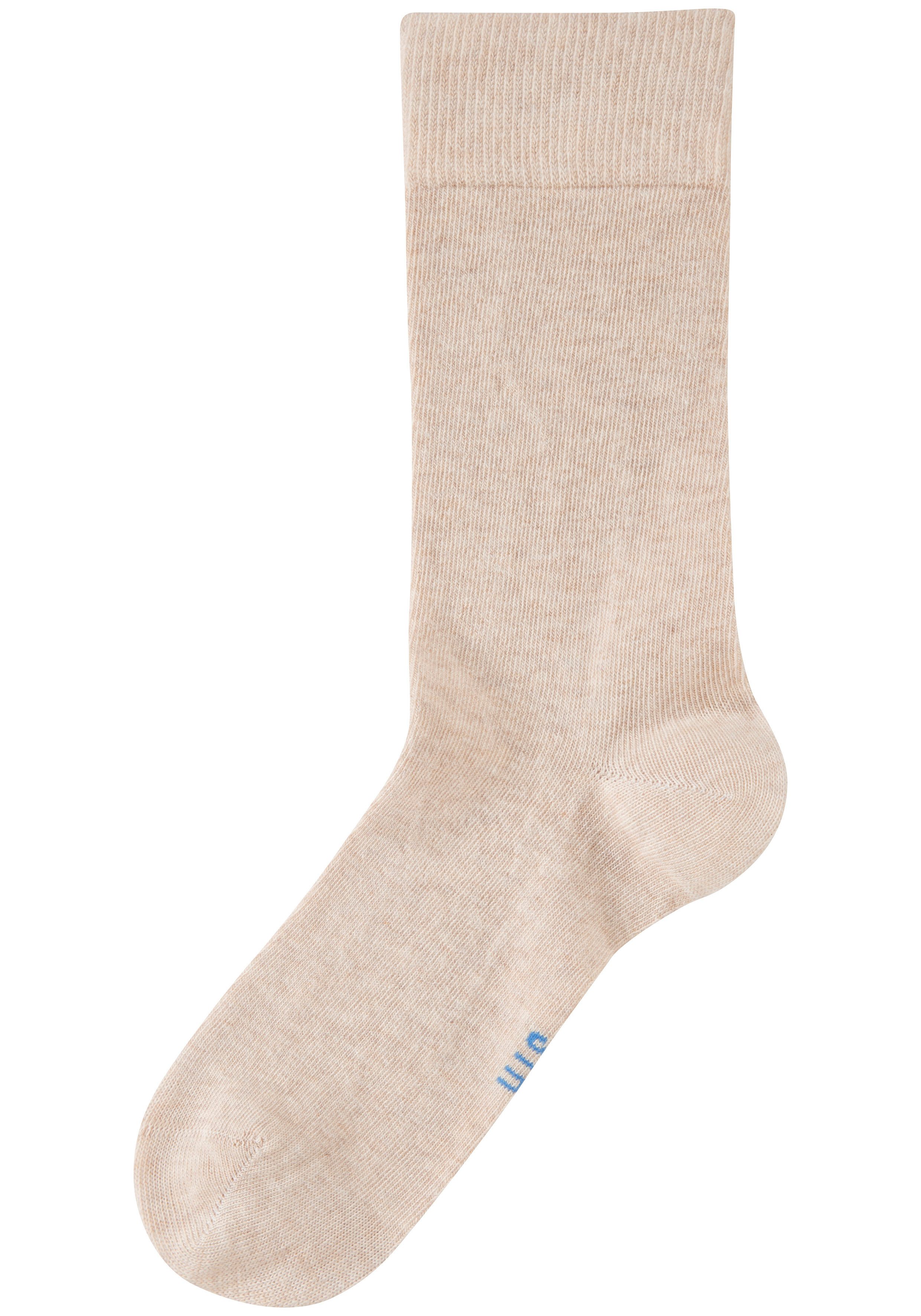 H.I.S Freizeitsocken Damen und Herren Atmungsaktiver Baumwollanteil; Business, Basic (Packung, 10-Paar, Gr. 35-38 bis 47-48) mit weichen Rippbündchen
