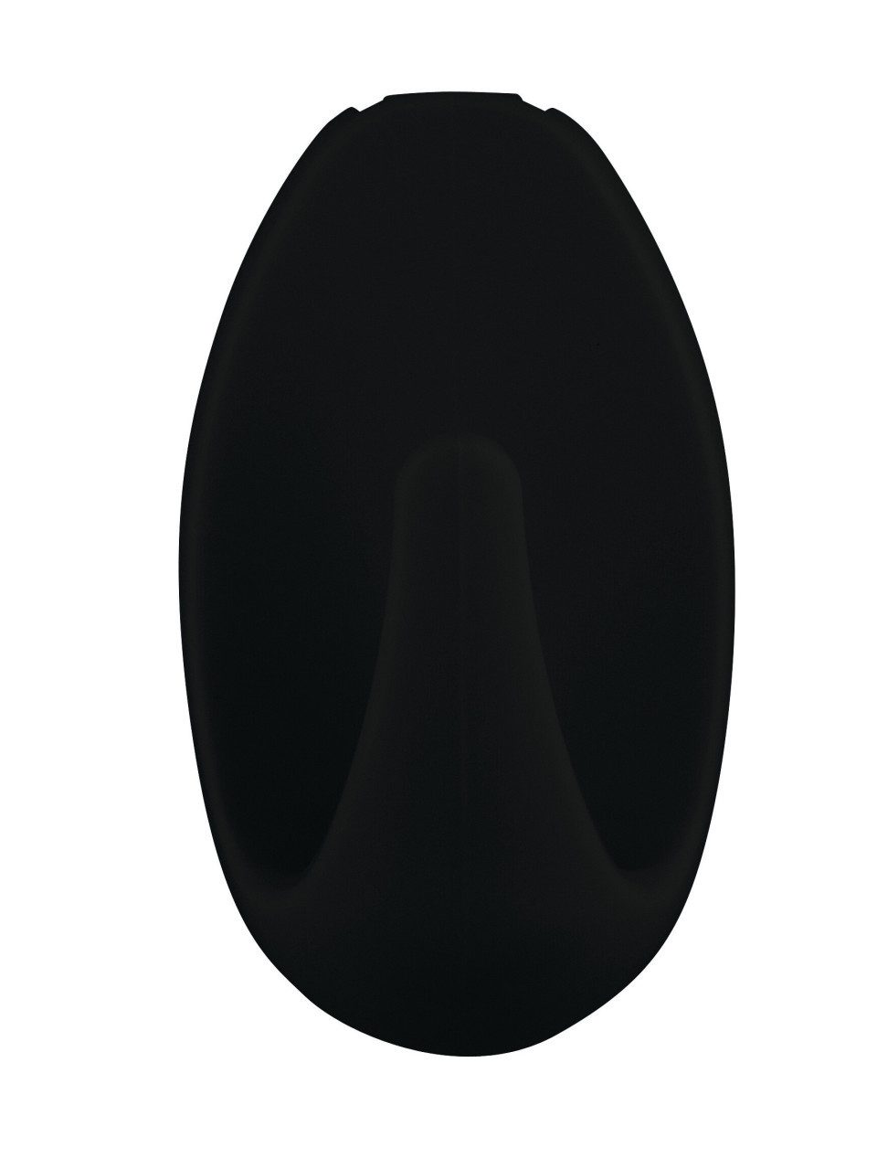 tesa Handtuchhaken tesa Powerstrips Haken S oval schwarz 3 Stück