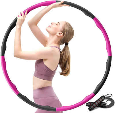 HEALTH HOOP®Hula Hoop Reifen mit 48 Magneten Gymnastik Fitnessreifen 1.2kg 