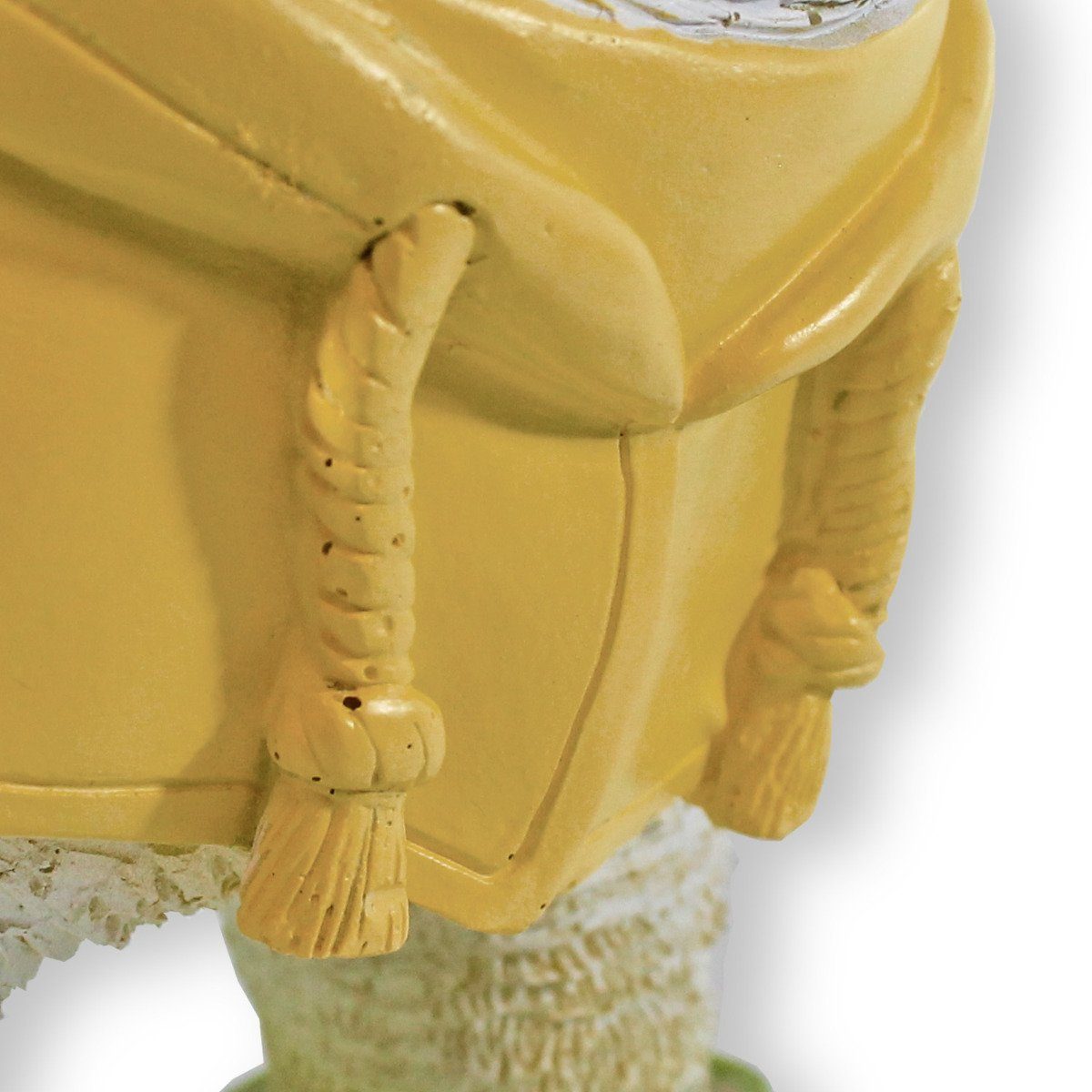 colourliving Tierfigur Gartenfigur Schaf mit Gummistiefeln in grün Deko, Handbemalt, Wetterfest, Witzige Deko – Bild 4 von 5
